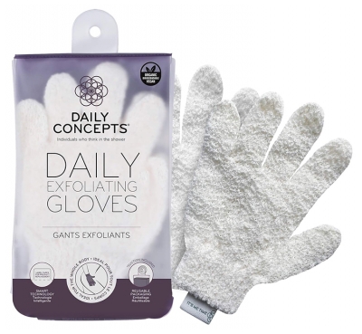 Daily Concepts 2 Gants Exfoliants Corps 