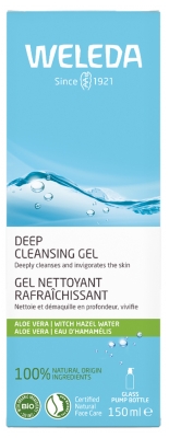 Weleda Gel Nettoyant Rafraîchissant Démaquillant 150 ml