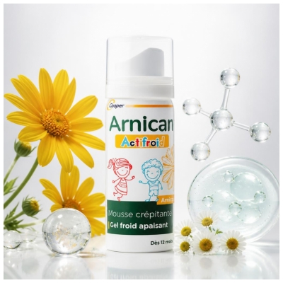 Arnican Actifroid Mousse Crépitante Gel Froid Craquant 50 ml