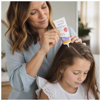 Alphanova Kids Zeropou Kit Anti Poux Traitement Complet Lotion + Shampoing + Peigne Offert