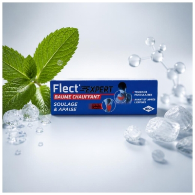 IBSA Flect'Expert Baume Chauffant Soulage et Apaise 50 g