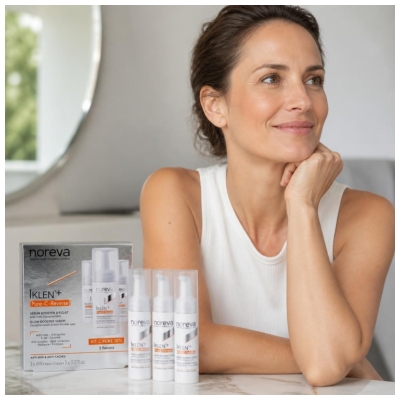 Noreva Iklen+ Pure C Reverse Sérum Booster d'Éclat 3 Flacons de 8 ml
