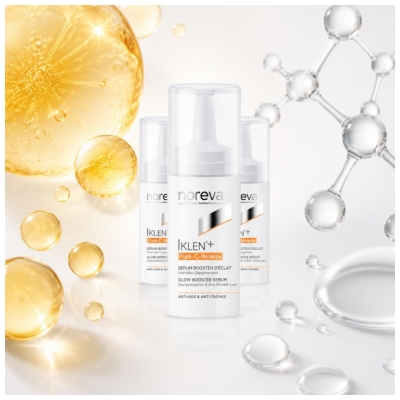 Noreva Iklen+ Pure C Reverse Sérum Booster d'Éclat 3 Flacons de 8 ml