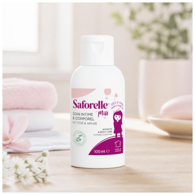 Saforelle Miss Soin Intime et Corporel Dès 2 Ans 100 ml