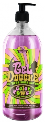 Les Petits Bains de Provence Gel Douche Pomme Pêche Corps et Cheveux 1 L