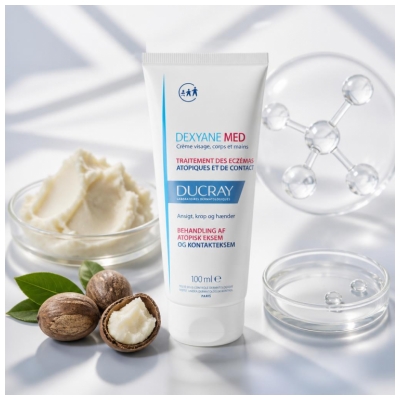 Ducray Dexyane MED Crème Traitements des Eczémas Visage Corps et Mains 100 ml