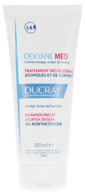 Ducray Dexyane MED Crème Traitements des Eczémas Visage Corps et Mains 100 ml