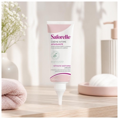 Saforelle Crème Apaisante Intime Peaux Sensibles et Irritées 100 ml
