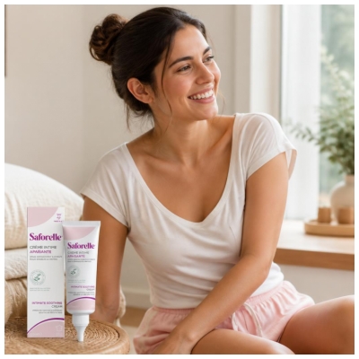 Saforelle Crème Apaisante Intime Peaux Sensibles et Irritées 100 ml
