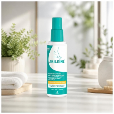 Akileïne Anti-Transpirant Pieds Spray 100 ml