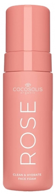 Cocosolis Rose Mousse Nettoyante Hydratante Visage Cou Décolleté 150 ml