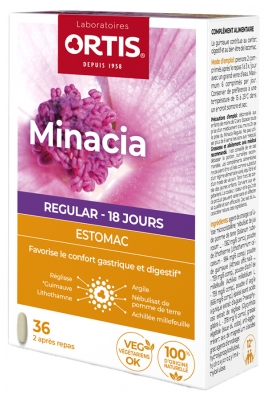 Ortis Minacia Regular 36 Comprimés