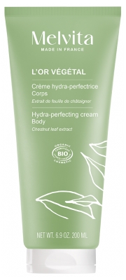 Melvita L'Or Végétal Crème Hydra-Perfectrice Corps Peaux Sèches Bio 200 ml