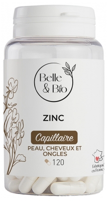 Belle & Bio Zinc Capillaire 120 Gélules