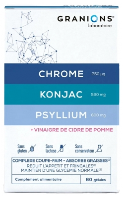 Granions Complexe Coupe Faim Absorbe Graisses 60 Gélules