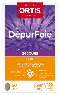 Ortis Depurfoie 60 Comprimés