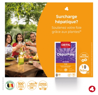 Ortis Depurfoie 60 Comprimés