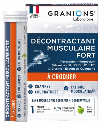 Granions Décontractant Musculaire Fort 30 Comprimés