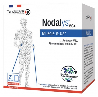 Targedys Nodalys 50+ Muslce & Os Vitamine D3 21 Sachets