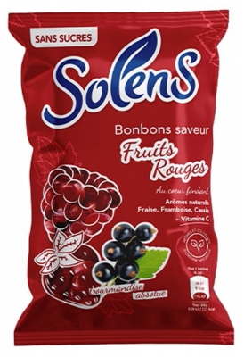 Solens Bonbons Fruits Rouges - Gourmandise Absolue - 100 g
