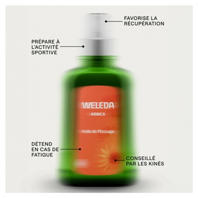 Weleda Huile de Massage à l'Arnica - 200 ml