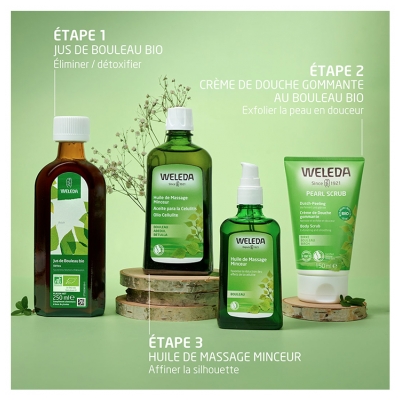 Weleda Huile de Massage Minceur au Bouleau - 100 ml