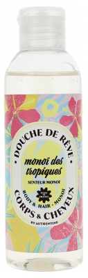 Authentine Douche de Rêve Monoï Des Tropiques Corps Cheveux 100 ml 