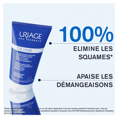 Uriage DS HAIR Shampoing Traitant Kératoréducteur Pellicules Sévères 150 ml
