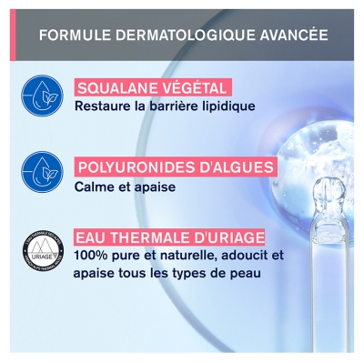 Uriage Toléderm Control Gel Lacté Démaquillant Peaux Sensibles 150 ml