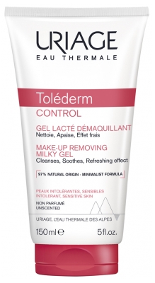Uriage Toléderm Control Gel Lacté Démaquillant Peaux Sensibles 150 ml