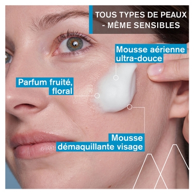 Uriage Mousse d'Eau Nettoyante Démaquillante 150 ml