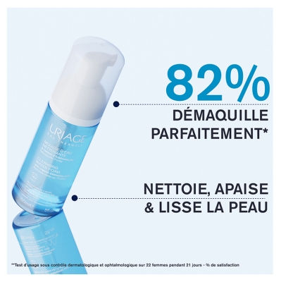Uriage Mousse d'Eau Nettoyante Démaquillante 150 ml