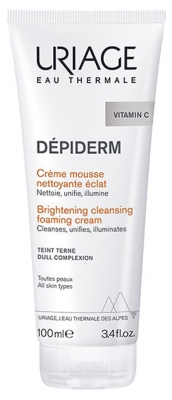 Uriage Dépiderm Crème Mousse Nettoyante Éclat Teint Terne 100 ml
