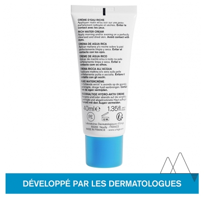 Uriage Eau Thermale Crème d'Eau Riche 40 ml