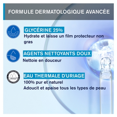 Uriage Huile Lavante Peaux Sensibles 500 ml