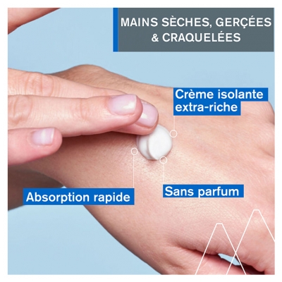 URIAGE Bariéderm Crème Mains Isolante Réparatrice 50ml