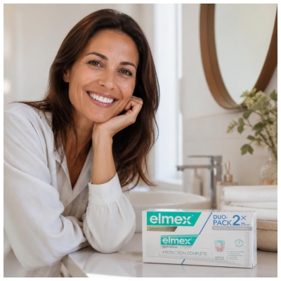 Elmex Protection Complète Dentifrice Sensitive Plus 2 x 75ml