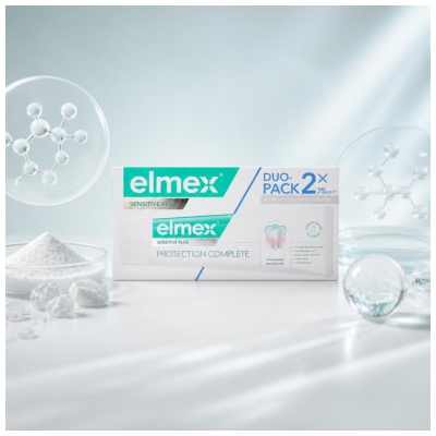 Elmex Protection Complète Dentifrice Sensitive Plus 2 x 75ml