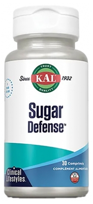 Kal Sugar Défense Capteur de Sucres 30 Comprimés 