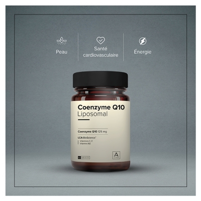 A-Lab Coenzyme Q10 Liposomale - Antioxydant Anti-Âge Assimilation Renforcée 60 Gélules