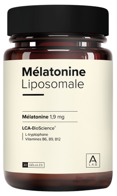 A-Lab Mélatonine Liposomale 1,9 mg - Sommeil Jetlag Assimilation Renforcée 30 Gélules
