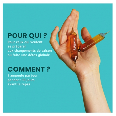 Santarome Programme Ultra Détox Bio (30 Ampoules)