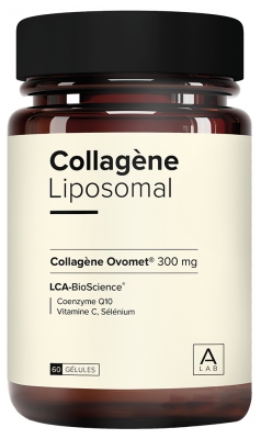 A-Lab Collagène Liposomal 300 mg Anti-Âge Hydratation Articulations Assimilation Renforcée 60 Gélules