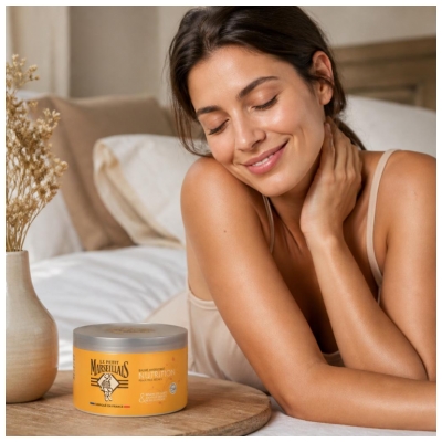 Le Petit Marseillais Baume Hydratant Nutrition Pour Peaux Trèsèches Karité Amande Douce & Argan 300 ml