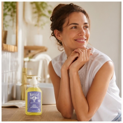 Le Petit Marseillais Gel Lavant Mains au Pur Savon et Lavande Toutes Peaux 300 ml