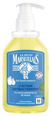 Le Petit Marseillais Gel Lavant Mains Antibactérien Toutes Peaux 300 ml 
