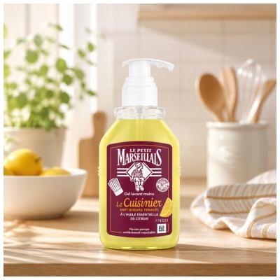 Le Petit Marseillais Gel Lavant Mains Anti-Odeurs Toutes Peaux 300 ml