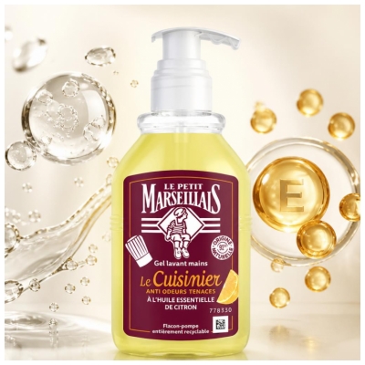 Le Petit Marseillais Gel Lavant Mains Anti-Odeurs Toutes Peaux 300 ml