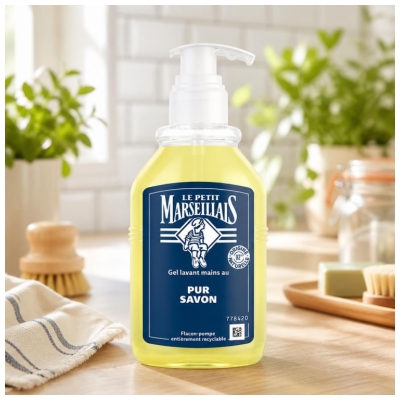 Le Petit Marseillais Gel Lavant Mains au Pur Savon Toutes Peaux 300 ml
