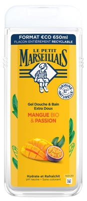 Le Petit Marseillais Extra Doux Douche Mangue Bio & Passion 650 ml 
